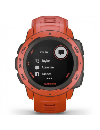 Ceas Smartwatch Garmin Flame, GPS, Red,010-02064-02