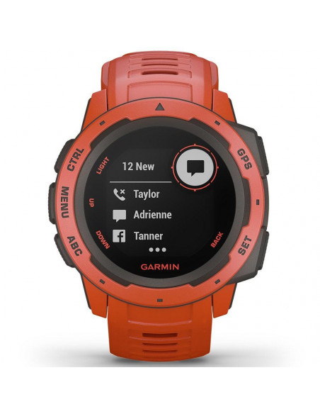 Ceas Smartwatch Garmin Flame, GPS, Red,010-02064-02