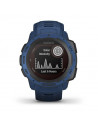 Ceas Smartwatch Garmin Instinct Solar, GPS, Tidal Blue