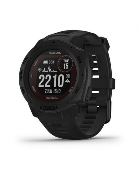 Ceas Smartwatch Garmin Instinct Solar Tactical Edition, GPS
