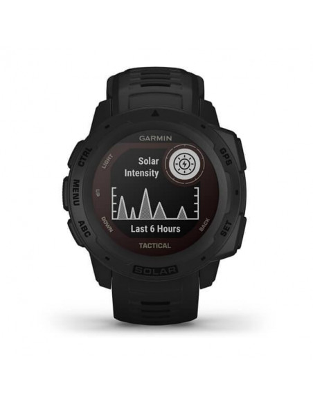 Ceas Smartwatch Garmin Instinct Solar Tactical Edition, GPS