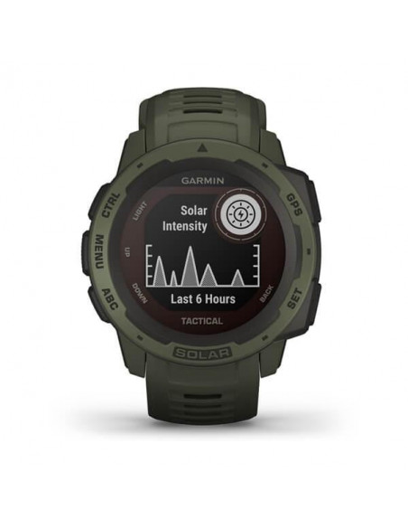Ceas Smartwatch Garmin Instinct Solar Tactical Ed, GPS