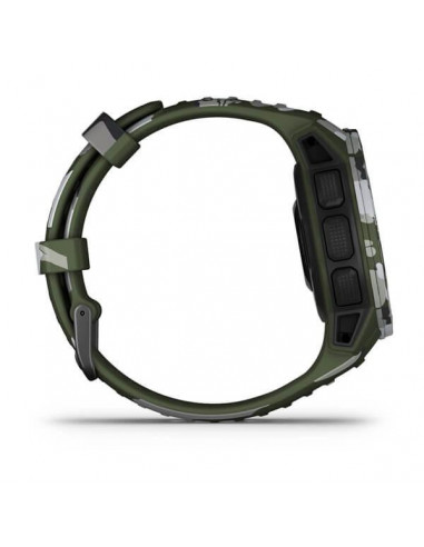 Ceas Smartwatch Garmin Instinct Solar Camo Edition, GPS, Watch