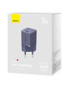 CCGN070705,Incarcator retea Baseus Mini, GaN5 Fast Charger 30W, 1 x USB Type-C 5V/3A, mov "CCGN070705" - 6932172624460