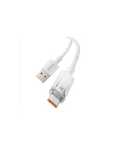 CATS010402,Cablu alimentare si date Baseus Explorer, Fast Charging Data Cable pt. smartphone, USB la USB Type-C 100W, senzor de 