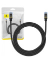 RY-B0013320B111-02,Patch cord UTP Baseus Cat7, fire din cupru, round cable, viteza maxima 10 Gbps, PVC, 1.5m, negru "B0013320B11