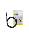 RY-B00133206111-02,Patch cord UTP Baseus Cat5, fire din cupru, round cable, viteza maxima 1 Gbps, PVC, 1.5m, negru "B00133206111