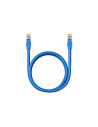 RY-B00133204311-01,Patch cord UTP Baseus Cat6, fire din cupru, round cable, viteza maxima 1 Gbps, PVC, 1m, albastru "B0013320431