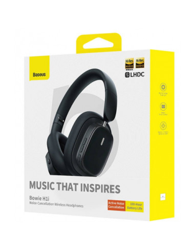 A00050402113-00,Casti Baseus Bowie H1i, pt smartphone, wireless, bluetooth 5.3, microfon pe casca, noise cancelation, Hi-Res Sou