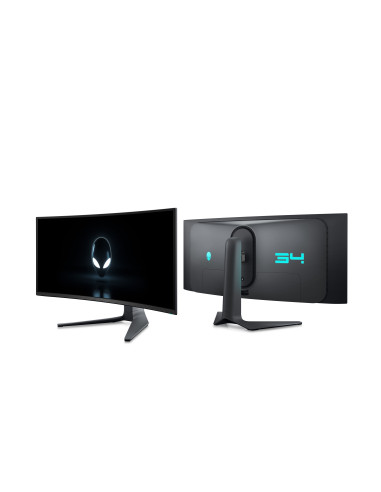 210-BFRQ,Alienware AW3423DWF, 86,8 cm (34.2"), 3440 x 1440 Pixel, UltraWide Quad HD, OLED, 0,1 ms, Negru