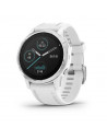 Ceas Smartwatch Garmin Fenix 6S, GPS, Silver w/White