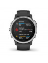 Ceas Smartwatch Garmin Fenix 6S, GPS, Silver w/Black