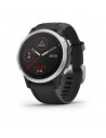 Ceas Smartwatch Garmin Fenix 6S, GPS, Silver w/Black