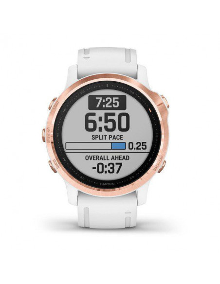 Ceas Smartwatch Garmin Fenix 6S PRO, GPS, Rose Gold,010-02159-11