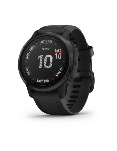 Ceas Smartwatch Garmin Fenix 6S PRO, GPS, Black,010-02159-14