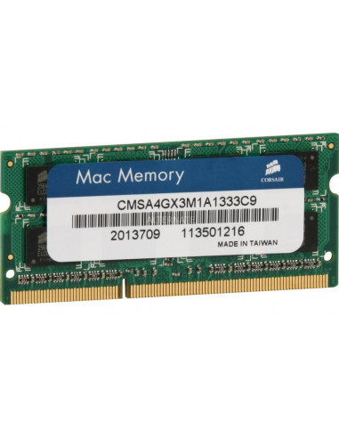 Memorie RAM SODIMM Corsair Mac Memory 4GB, DDR3, CL9