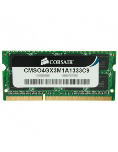 Memorie RAM notebook Corsair, SODIMM, DDR3, 4GB, CL9
