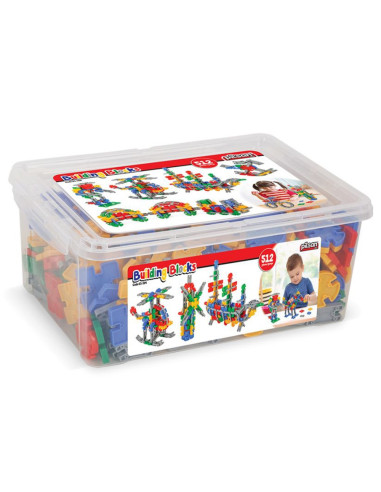 PL-03-509,Set constructie Pilsan Building Blocks 512 piese in cutie