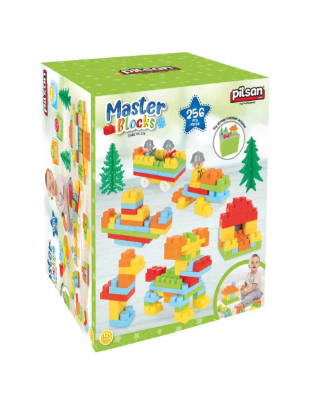 PL-03-573,Set constructie Pilsan Master Blocks 260 piese
