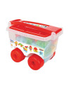 PL-03-575,Set constructie Pilsan Master Blocks in Trolley 56 piese