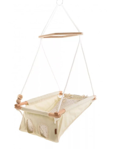 BB-33013,Incababy – Leagan multifunctional bebelusi, 0 luni – 3 ani (20 kg), testat TÜV Rheinland, Beige Stars FW