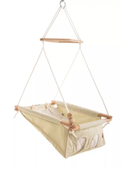 BB-33013,Incababy – Leagan multifunctional bebelusi, 0 luni – 3 ani (20 kg), testat TÜV Rheinland, Beige Stars FW