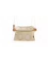 BB-33013,Incababy – Leagan multifunctional bebelusi, 0 luni – 3 ani (20 kg), testat TÜV Rheinland, Beige Stars FW