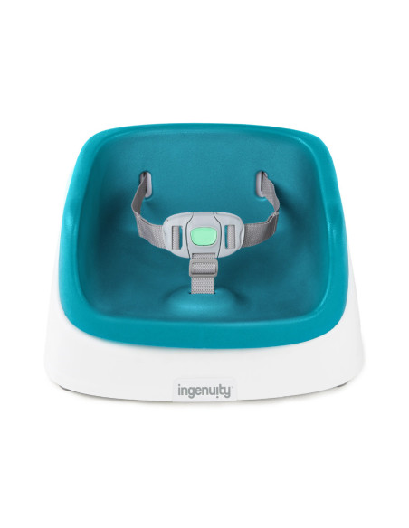 BB-11786,Ingenuity - Booster Toddler SmartClean, Peacock Blue