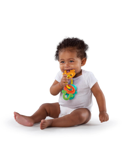 BB-13082,Bright Starts - Set cadou 8 buc dintitori usor de prins “Teeth Relief”