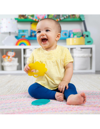 BB-13082,Bright Starts - Set cadou 8 buc dintitori usor de prins “Teeth Relief”