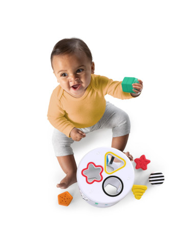BB-12493,Baby Einstein - Set de jucarii senzoriale Zen & Cal's Playground