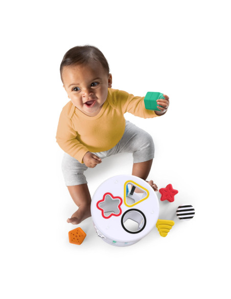 BB-12493,Baby Einstein - Set de jucarii senzoriale Zen & Cal's Playground