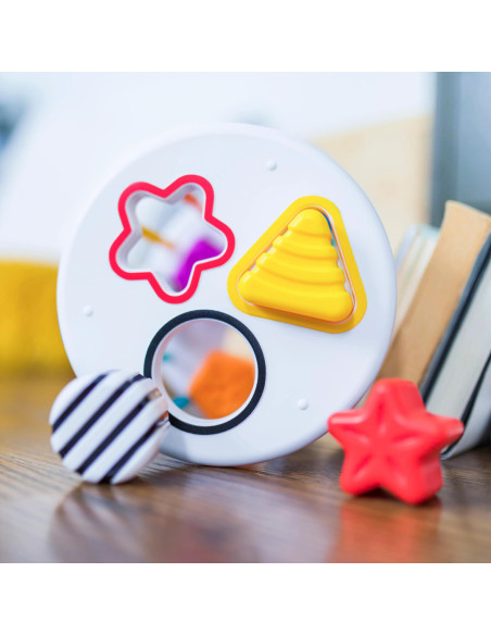 BB-12493,Baby Einstein - Set de jucarii senzoriale Zen & Cal's Playground