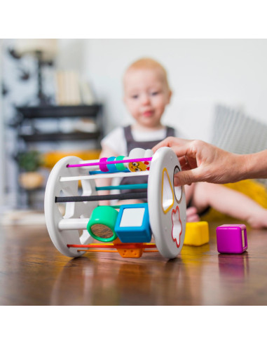 BB-12493,Baby Einstein - Set de jucarii senzoriale Zen & Cal's Playground
