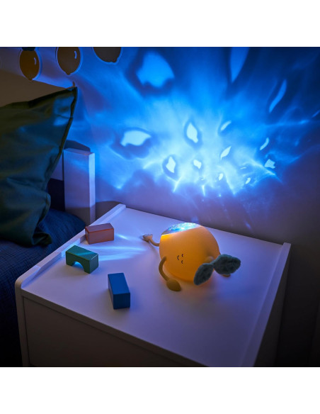 BB-B015020,Badabulle - Lampa de veghe Basile in forma de lamaie cu proiectii si sunete linistitoare