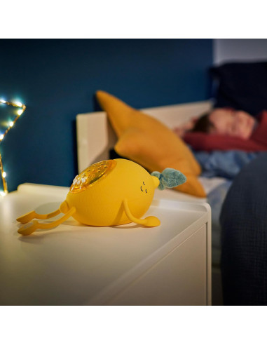 BB-B015020,Badabulle - Lampa de veghe Basile in forma de lamaie cu proiectii si sunete linistitoare