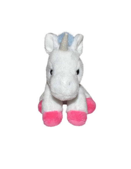 WR27761,Unicorn Alb - Jucarie Plus Wild Republic 13 cm