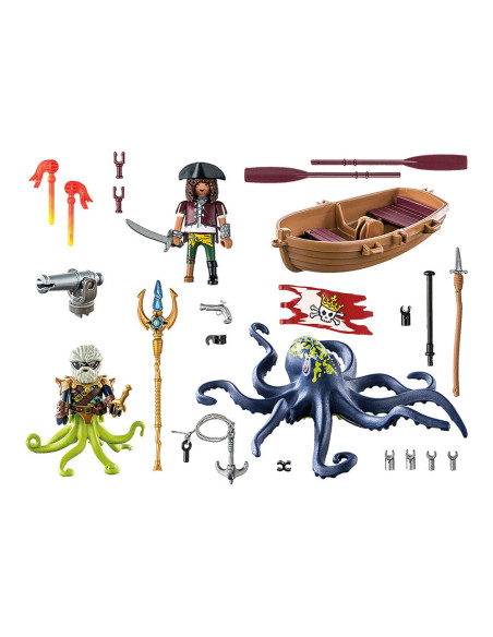 PM71419,Playmobil - Batalia Cu Cefalopodul Urias PM71419,Playmobil - Batalia Cu Cefalopodul Urias