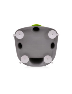 10130780052,Scaun de baie pentru bebe, antiderapant, Panda, Little Stars Grey 2