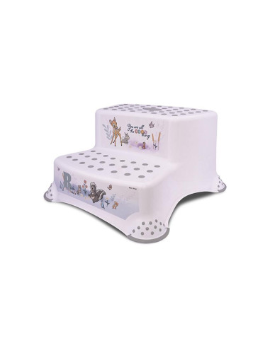 10130922400,Inaltator dublu pentru baie antiderapant, Disney, Bambi White