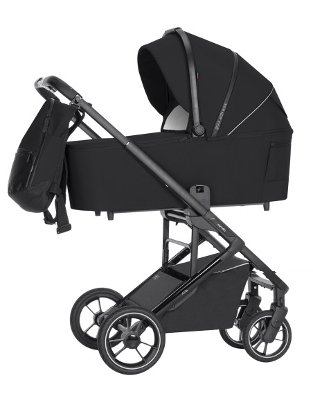 CRL-6507/357,Carucior troller reversibil (max. 22 Kg) Carrello ALFA 2 in 1 Midnight Black