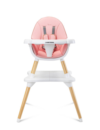 TERO-7708,Scaun de masa transformabil Caretero TUVA Pink TERO-7708,Scaun de masa transformabil Caretero TUVA Pink