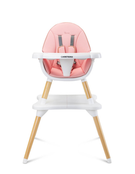 TERO-7708,Scaun de masa transformabil Caretero TUVA Pink TERO-7708,Scaun de masa transformabil Caretero TUVA Pink