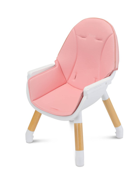 TERO-7708,Scaun de masa transformabil Caretero TUVA Pink TERO-7708,Scaun de masa transformabil Caretero TUVA Pink
