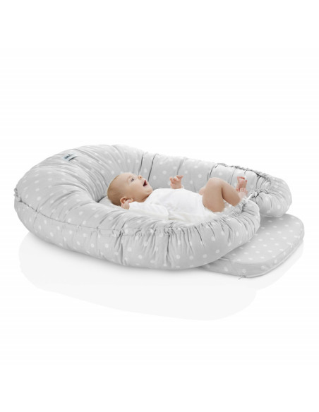 UP-bj_5257,BabyNest/ Saltea reductor 5 in 1 BabyJem Cushion (Culoare: Visiniu)