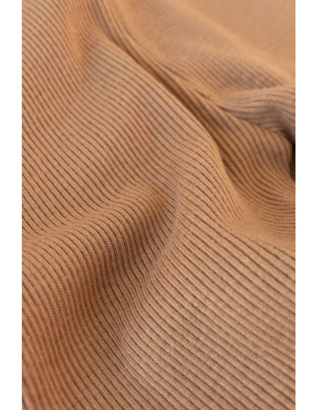 UP-BC-CSYM22506-3,Set 3 piese: body cu maneca lunga, pantaloni lungi si caciulita din bumbac organic si modal - Maro BabyCosy, D