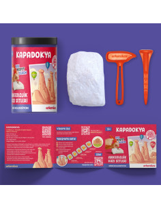 UP-ARK2506,Arkerobox - Mini set arheologic educational si puzzle 3D, Cappadocia 2