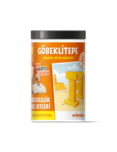 UP-ARK25605,Arkerobox - Mini set arheologic educational si puzzle 3D, Gobekli Tepe