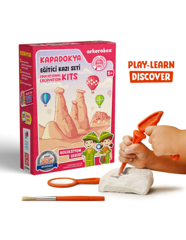 UP-ARK2261,Arkerobox - Set arheologic educational si puzzle 3D, Cappadocia