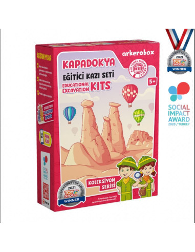 UP-ARK2261,Arkerobox - Set arheologic educational si puzzle 3D, Cappadocia